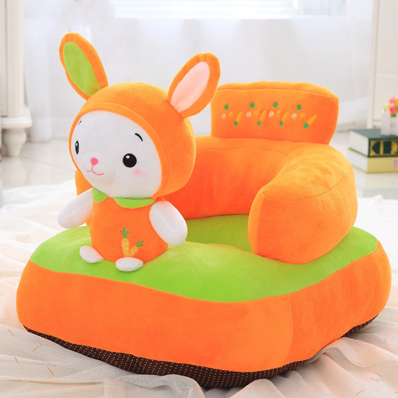 Canapé pour enfants apprendre à s'asseoir sur des jouets en peluche pour bébé