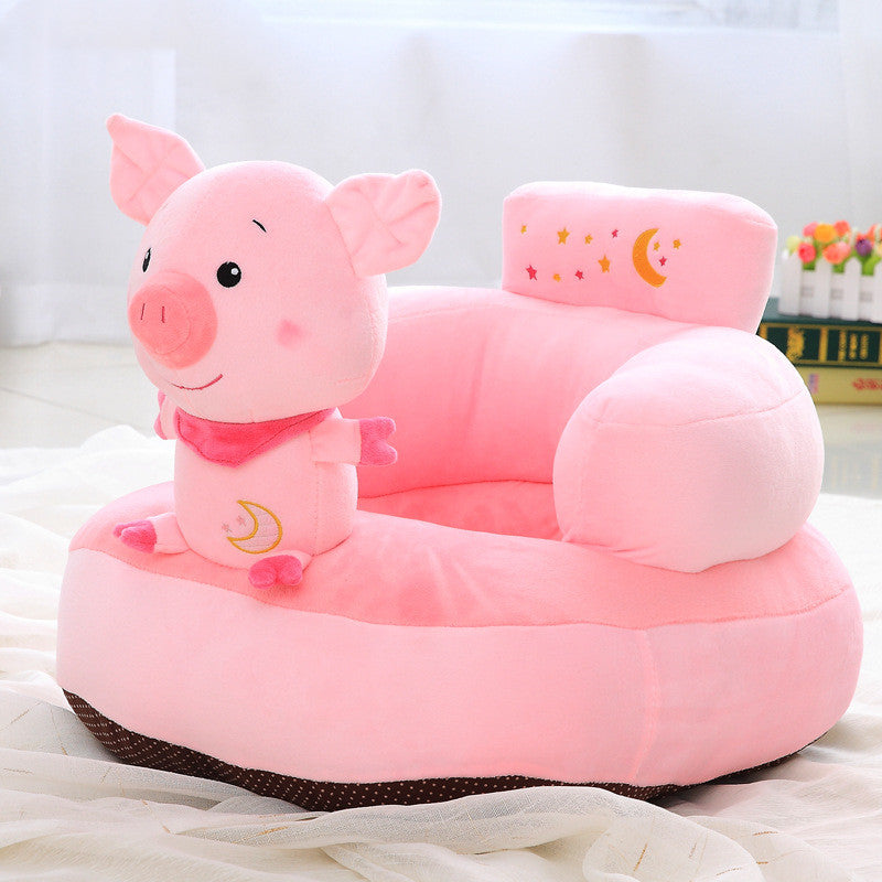 Canapé pour enfants apprendre à s'asseoir sur des jouets en peluche pour bébé