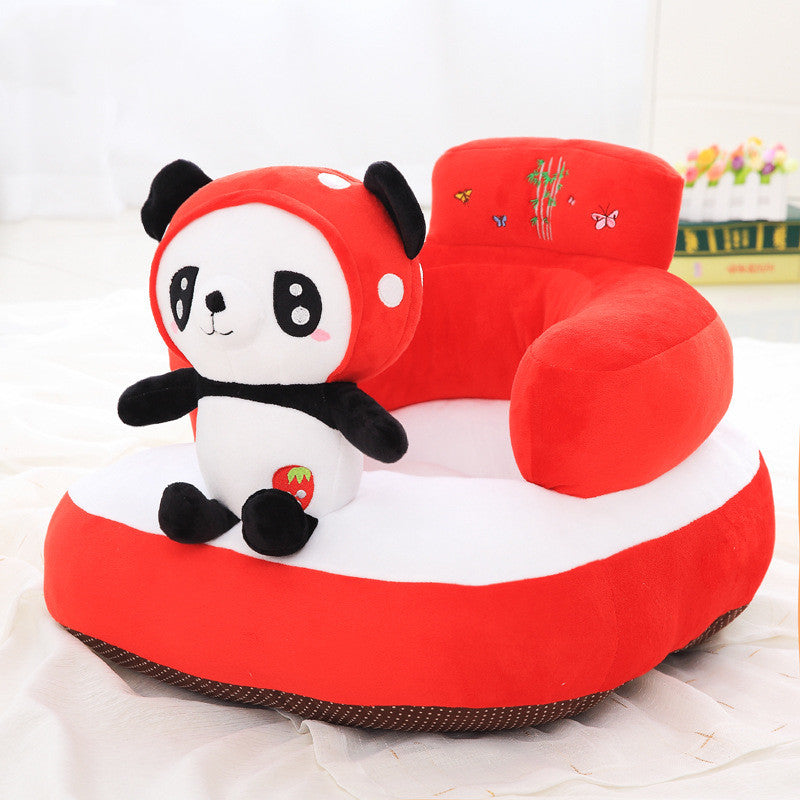 Canapé pour enfants apprendre à s'asseoir sur des jouets en peluche pour bébé
