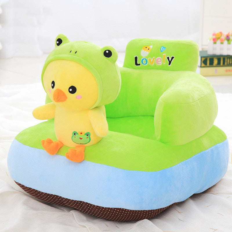 Canapé pour enfants apprendre à s'asseoir sur des jouets en peluche pour bébé
