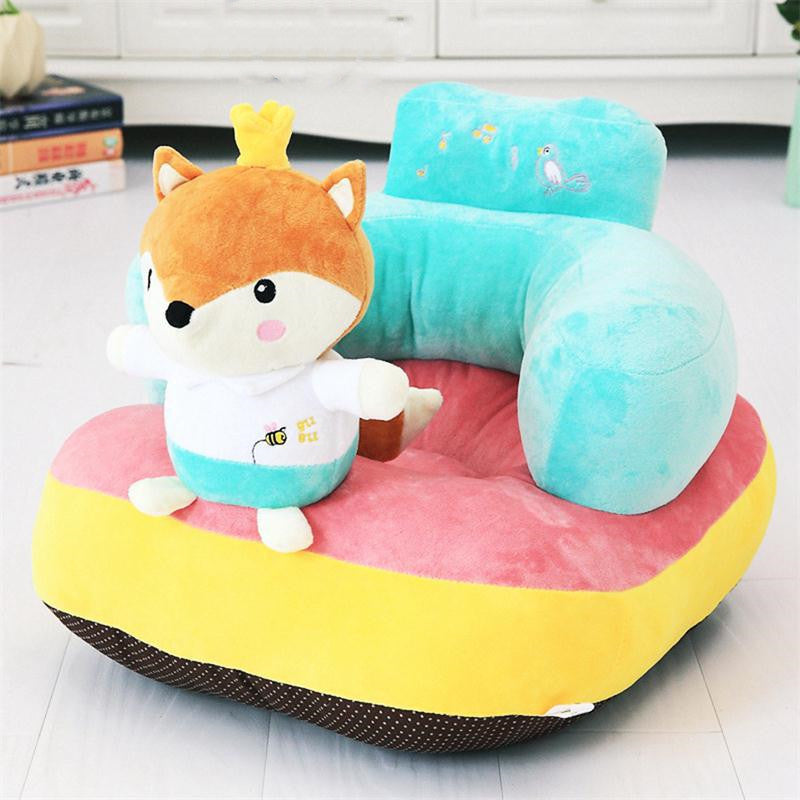 Canapé pour enfants apprendre à s'asseoir sur des jouets en peluche pour bébé