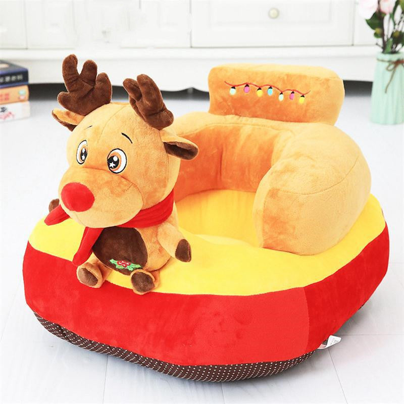 Canapé pour enfants apprendre à s'asseoir sur des jouets en peluche pour bébé