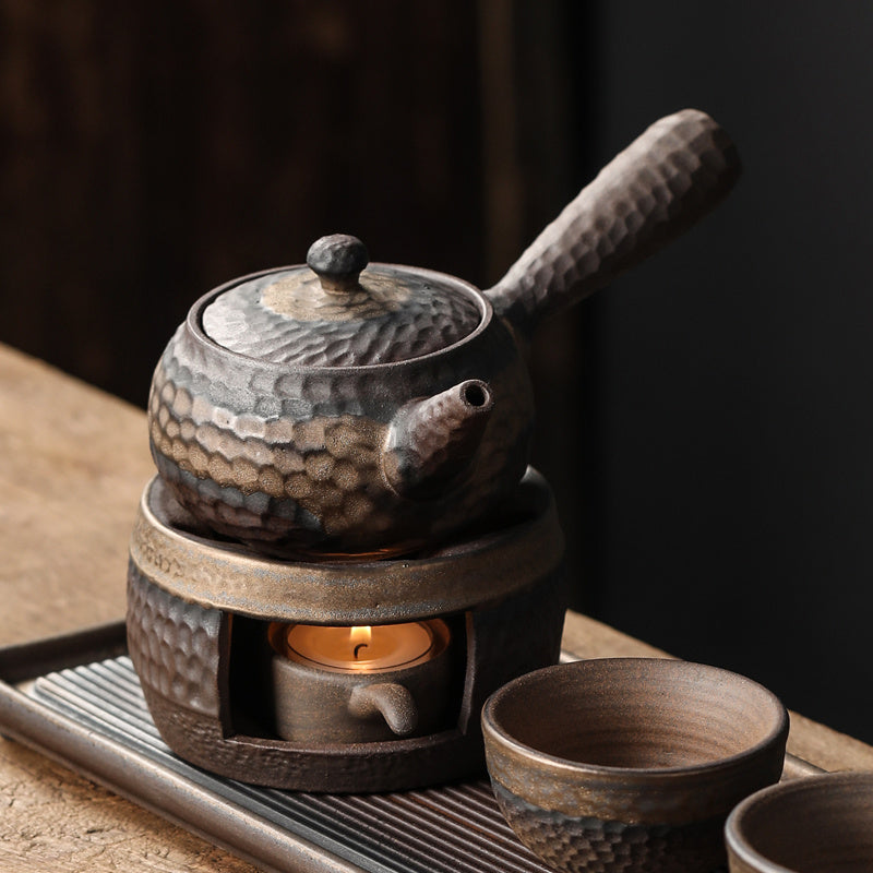 Single Teapot, One Pot, Two Cups With Tea Tray, Home Office Gift Warm Tea Set