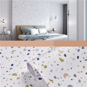 Wallpaper Self-Adhesive Waterproof And Moisture-Proof Milk Tea Shop Kitchen Dormitory
