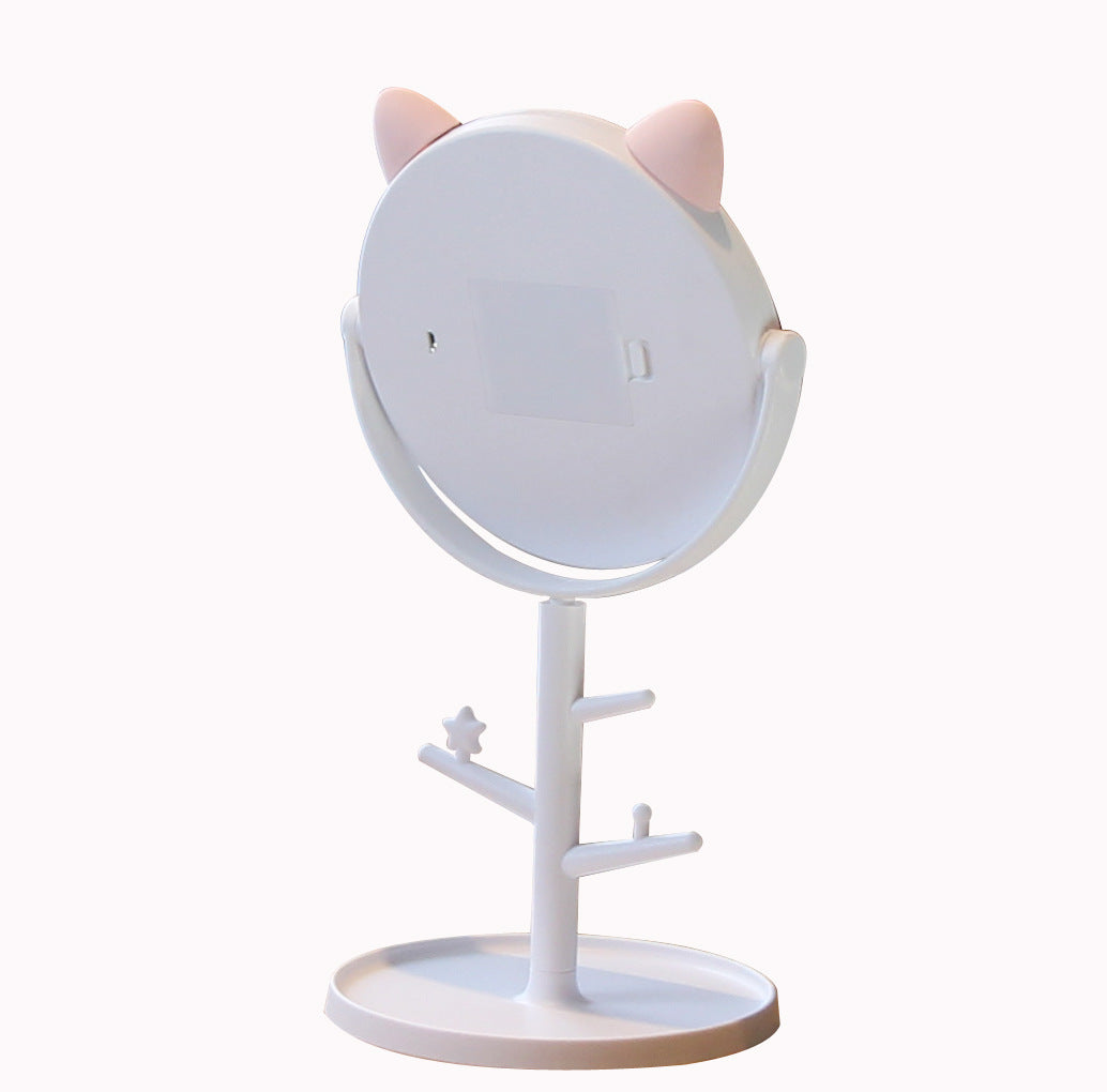 Miroir de Maquillage Intelligent à Lumière avec Recharge USB