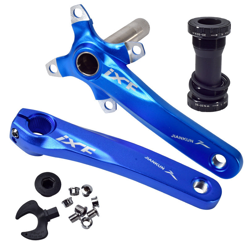 Mountain Bike Hollow Integrated Aluminum Alloy Crank