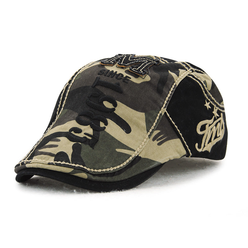 Beret Peaked Cap Fashion Casual Painter Hat Literary Retro Sun Hat