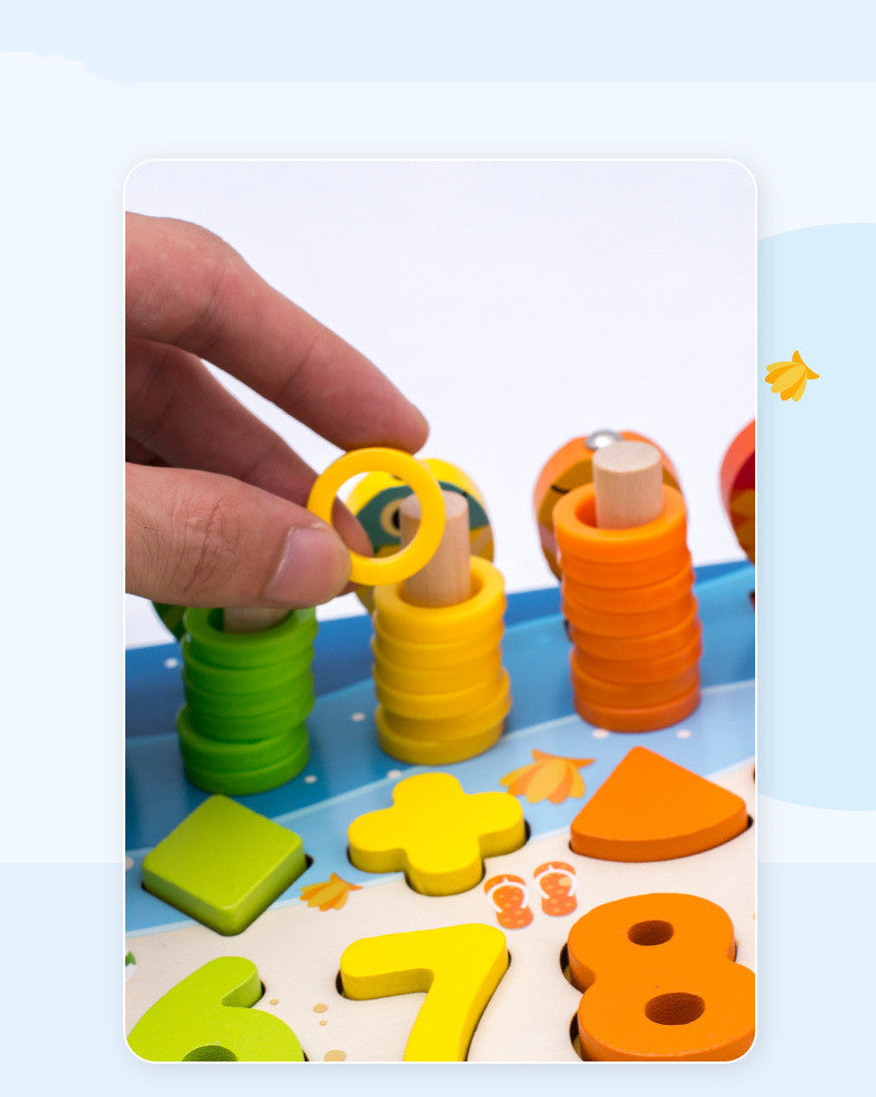 Jouets éducatifs de pêche magnétique pour enfants