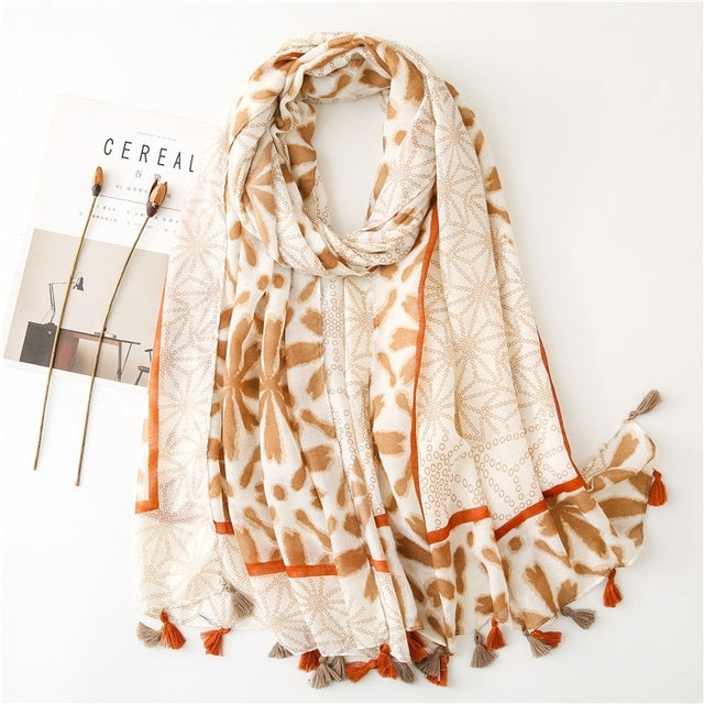 Foulard d'automne pour femme Foulards triangulaires