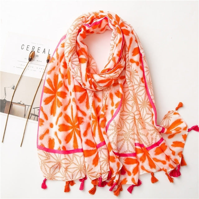 Foulard d'automne pour femme Foulards triangulaires