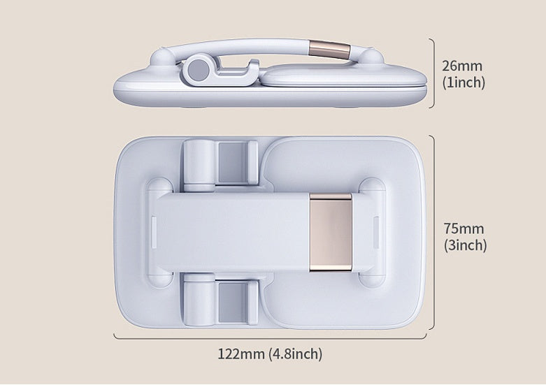 Support de téléphone portable Support de bureau Support paresseux pour téléphone portable et tablette