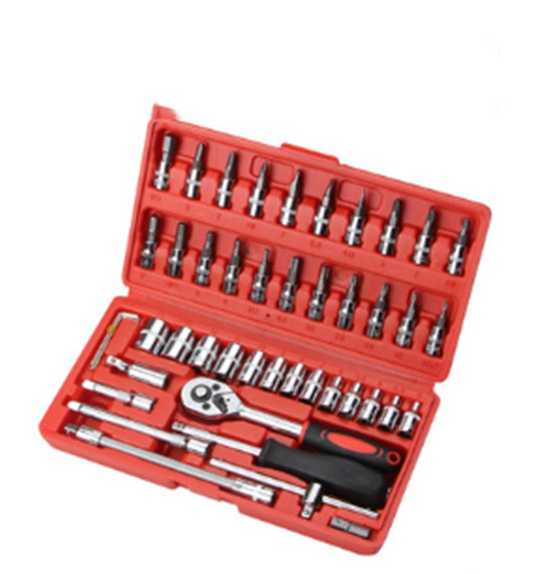 46-piece Socket Wrench Set Repair Car Ratchet Wrench