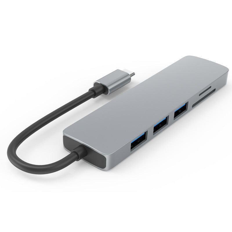 Factory Direct Sales Docking Card Reader Six In One Expansion Dock