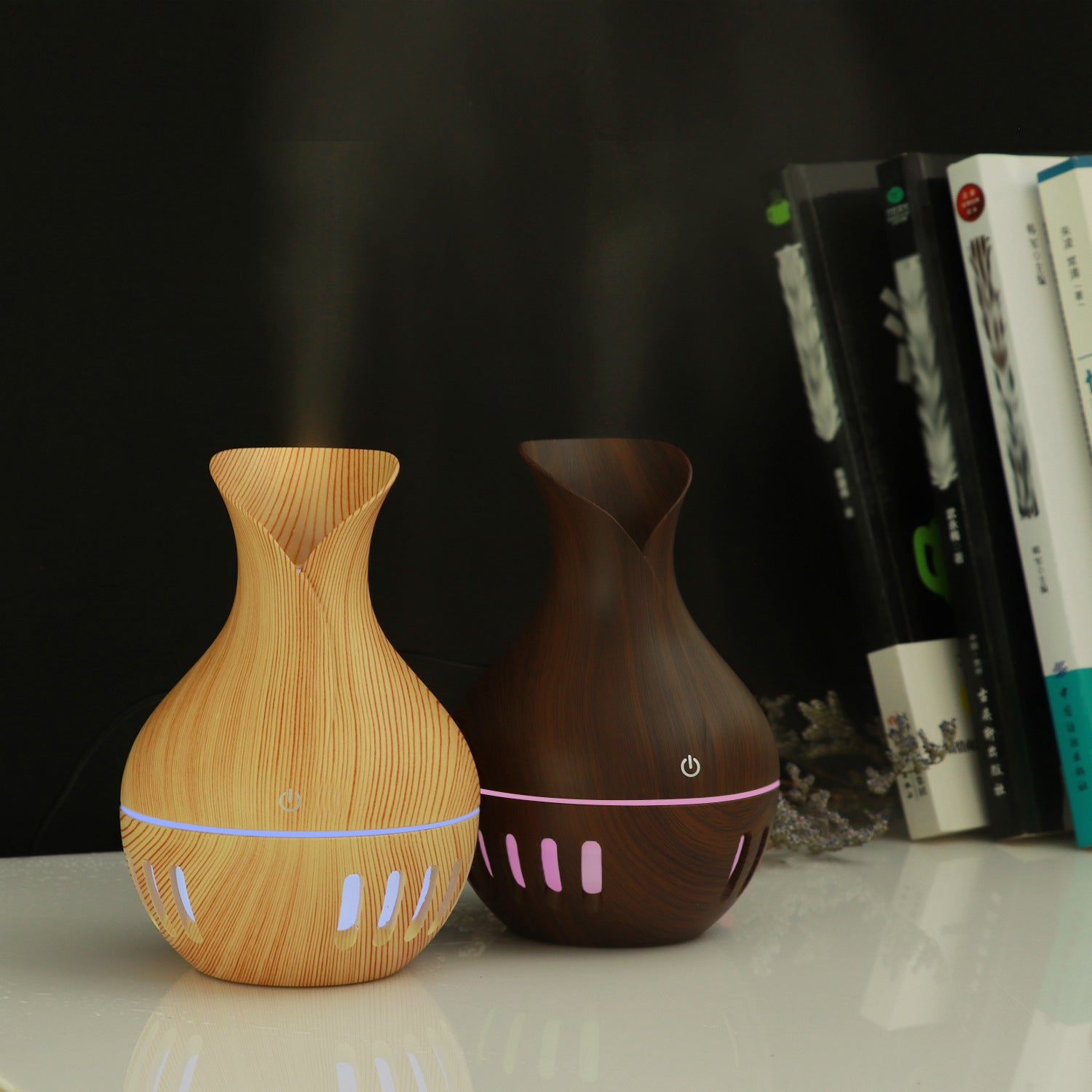 Mini humidificateur USB coloré creux