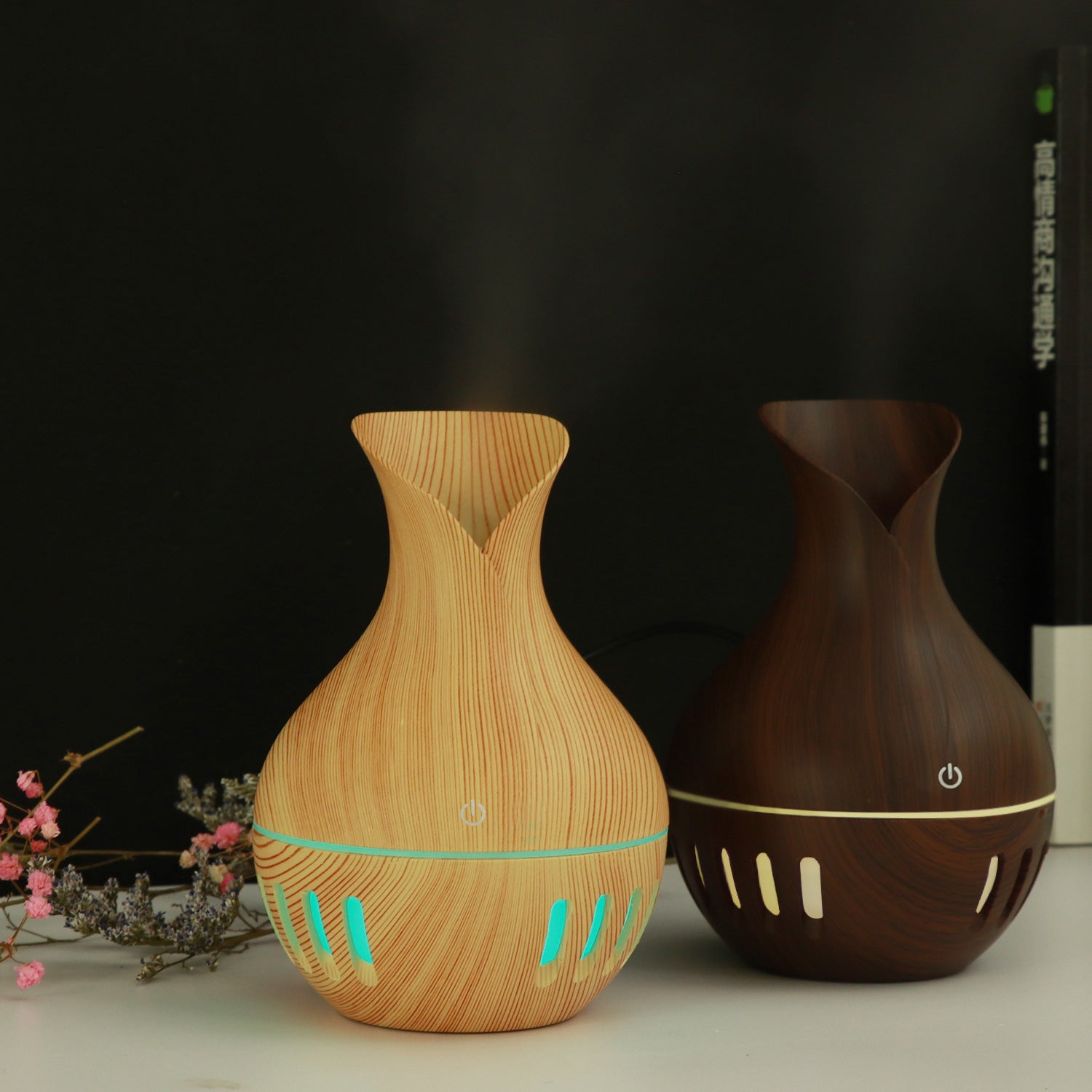 Mini humidificateur USB coloré creux