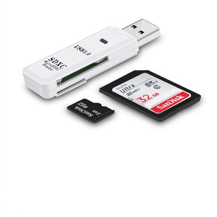 Memory Size Card Two-in-one Multi-function Card Reader