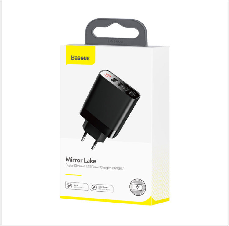 Mirror Lake Digital Display 4U Travel Charger