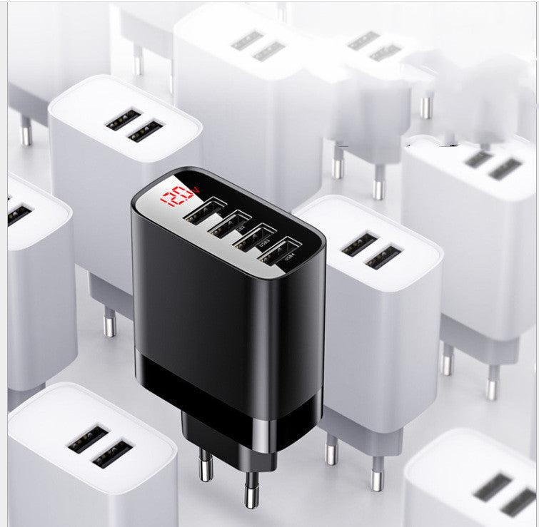 Mirror Lake Digital Display 4U Travel Charger