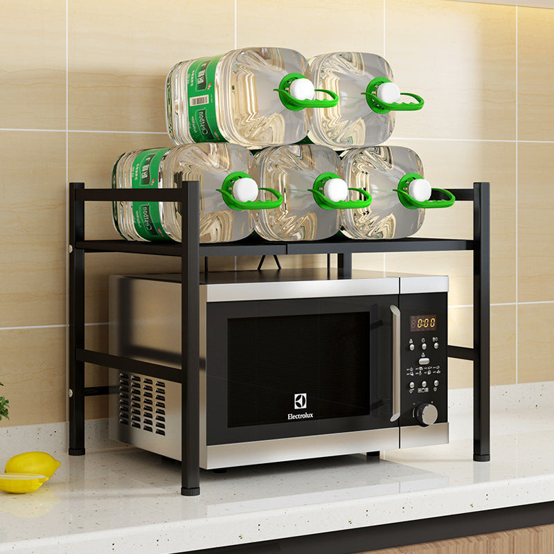 Multifunctional Rack For Kitchen Retractable Microwave Oven Rack