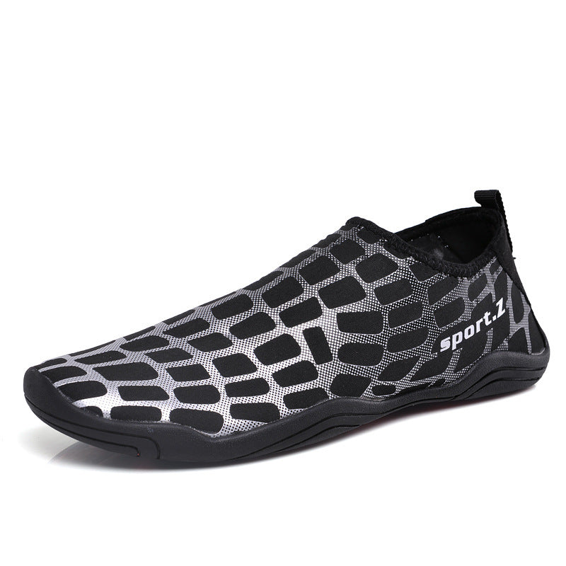 Chaussures de natation pour couple, chaussures de plongée de plage antidérapantes pour hommes, à enfiler