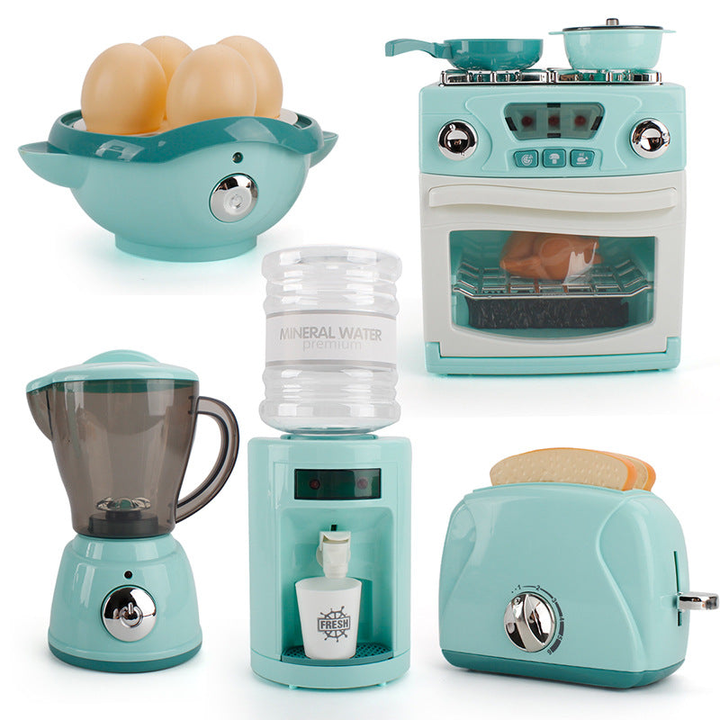Kitchen Play House Toy Large Electric Washing Machine Egg Steamer
