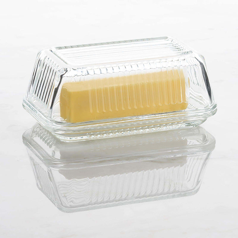 Glass Rectangular Storage Box