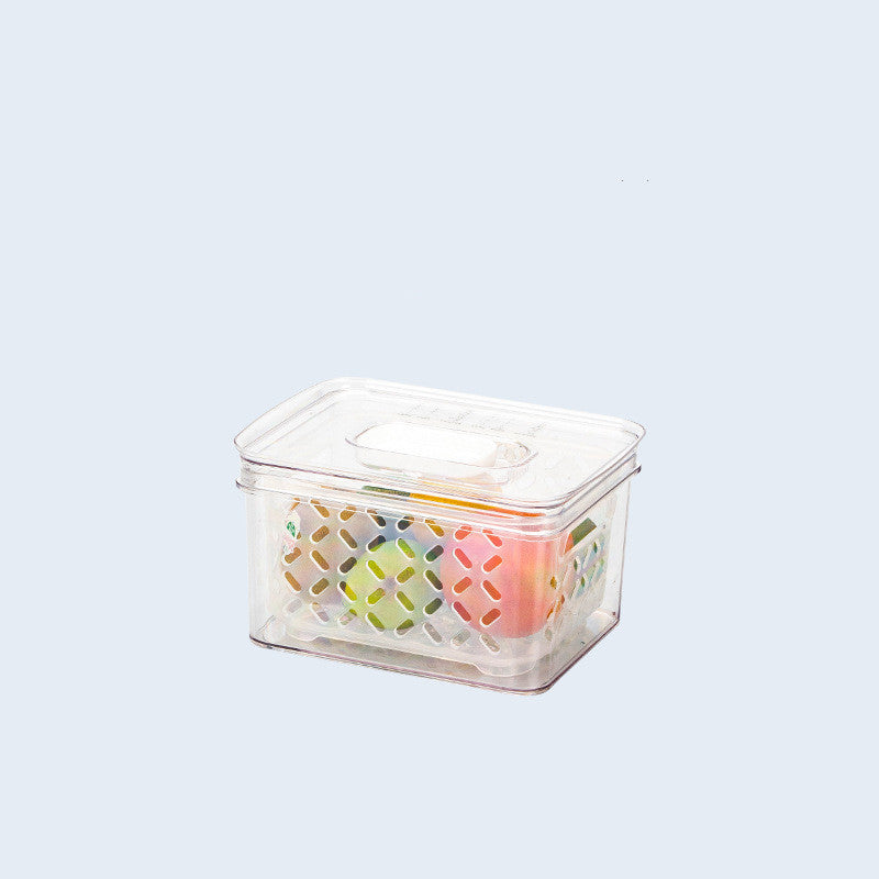 Refrigerator Food Storage Box Transparent Separated Dumpling Fresh-Keeping Box