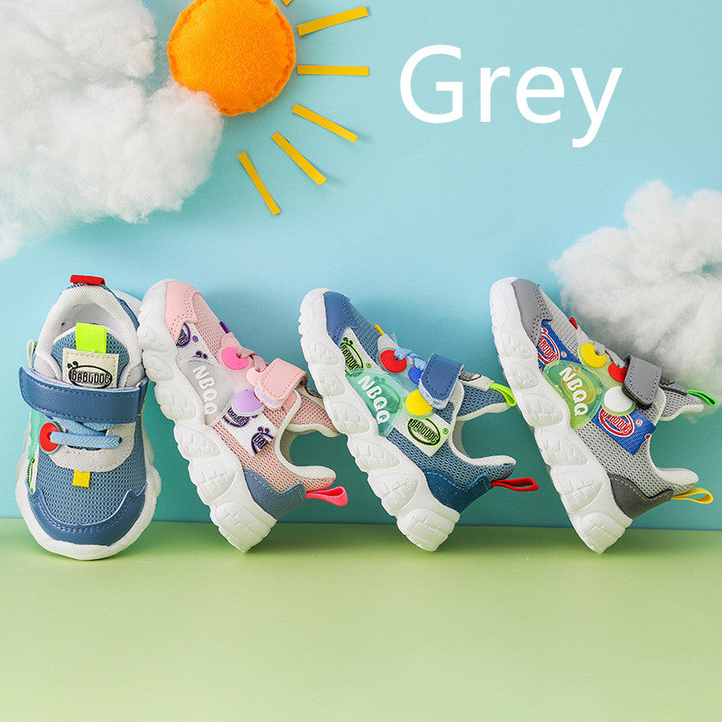 Baby's Lightweight Breathable Soft-soled Toddler Shoes