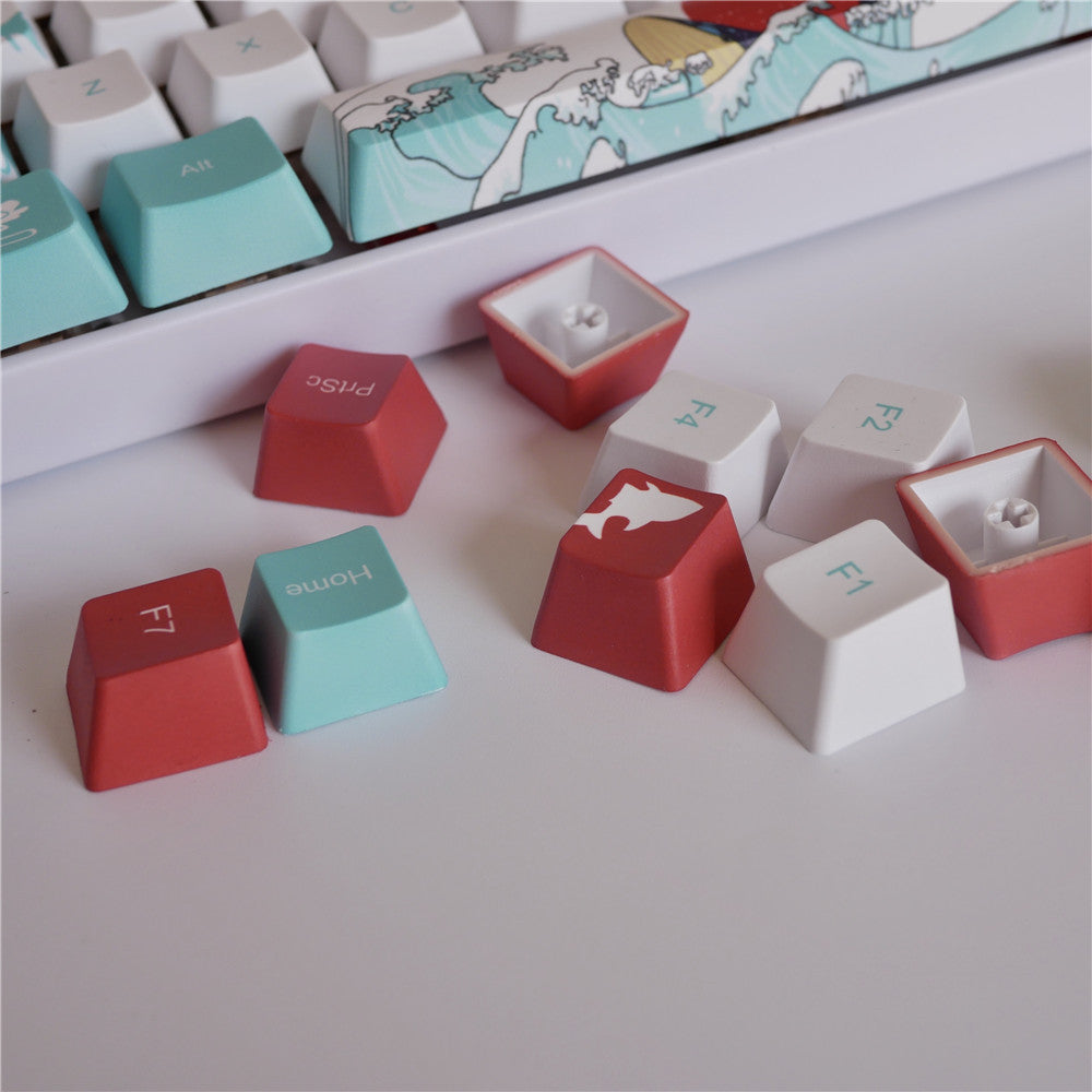 Clavier mécanique Keycap Corail