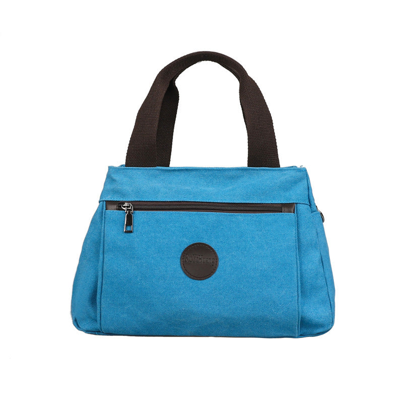 Sac de Voyage en Toile Grande Capacité Style Rétro