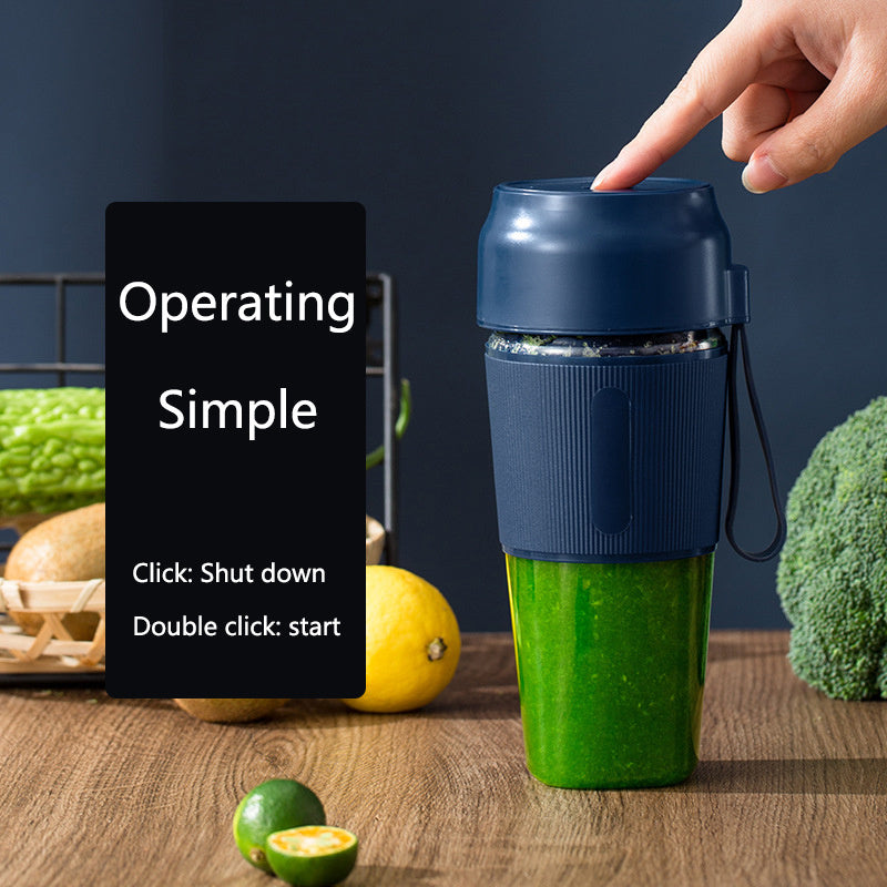 Tasse de presse-agrumes portable grande capacité avec chargement sans fil simple