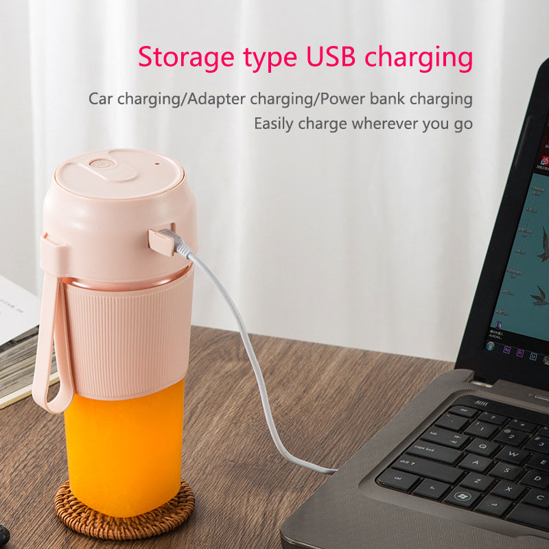 Tasse de presse-agrumes portable grande capacité avec chargement sans fil simple