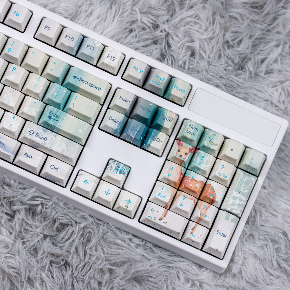 Five-sided Sublimation Keycap Mechanical Keyboard Dedicated Keys