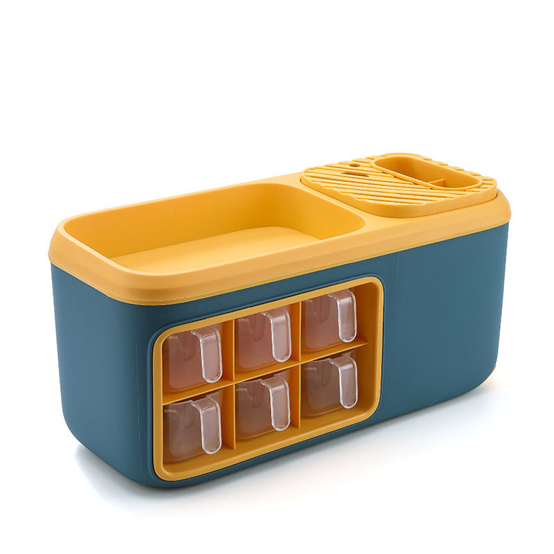 Multifunctional Seasoning Box Rack Knife Rack Chopstick Rack Condiment Rack