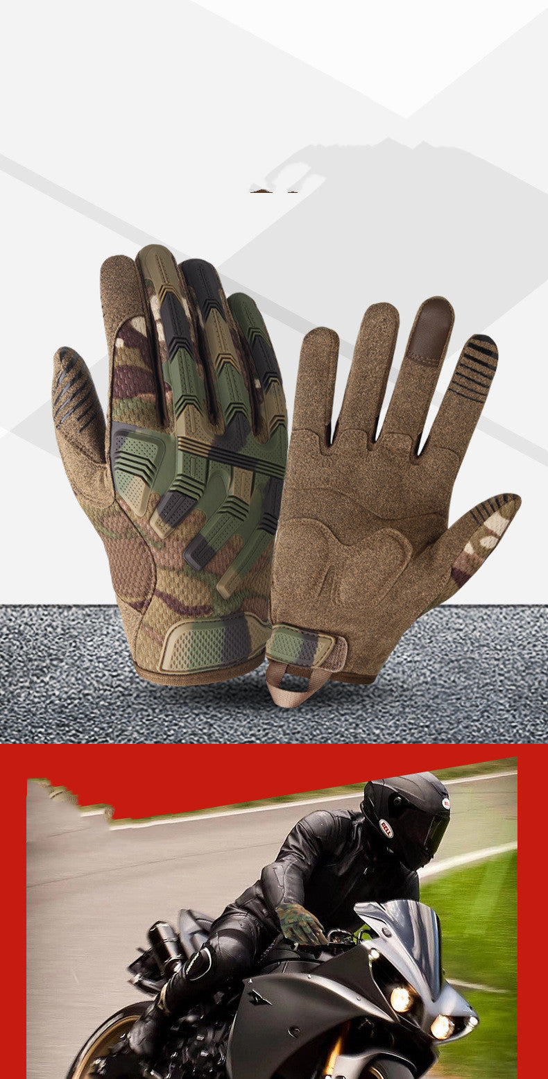 Gants de moto Escalade de plein air Antidérapants Résistants à l'usure Gants de protection du travail