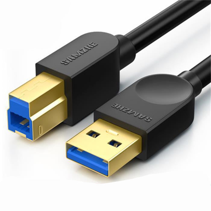 Câble d'impression USB 3.0 Shanze Câble de données d'imprimante