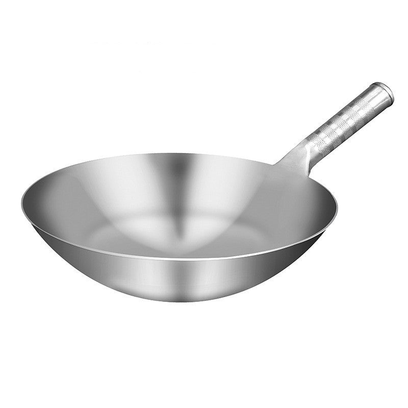 Food Grade Thickened Non-Sticky Uncoated Round Bottom Commercial Household Pot