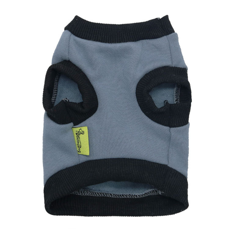 Pet Clothing Pet Supplies Fleece Fabric Small Bone Small Dog Vest