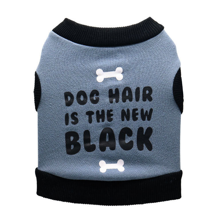 Pet Clothing Pet Supplies Fleece Fabric Small Bone Small Dog Vest