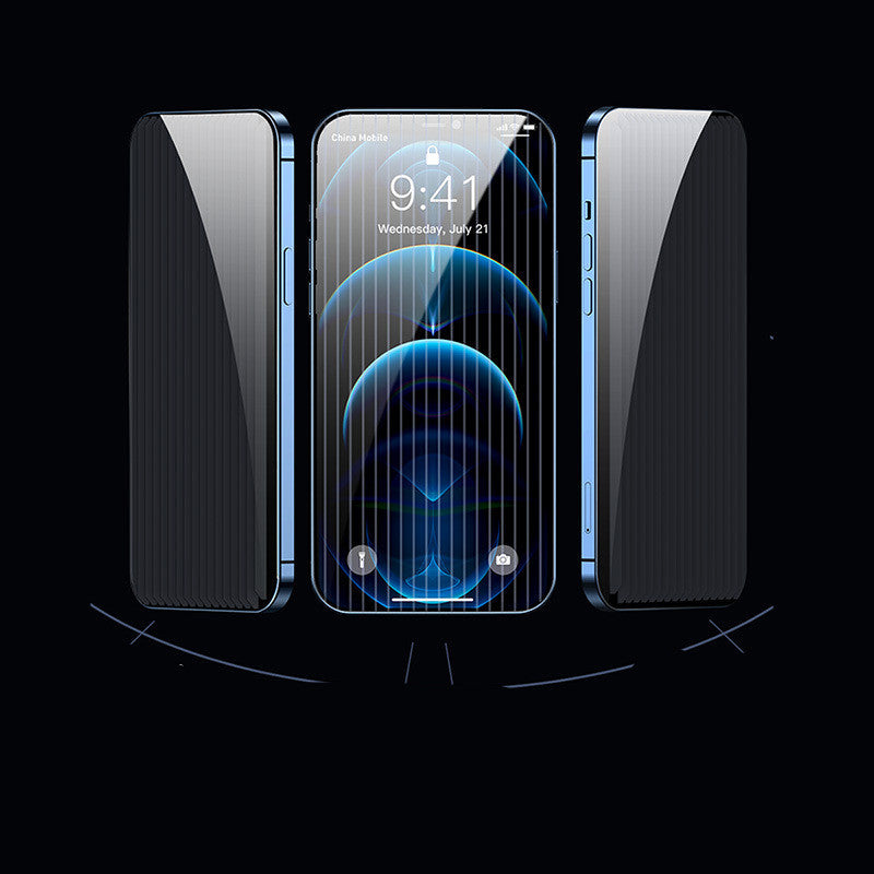 Compatible with Apple, Baseus 2Pcs 0.3mm Full-screen Glass For iPhone 12 Pro Max Tempered Glass Film Screen Cover For iPhone 12 Mini Anti-Blue Glass