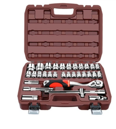 Socket Sleeve Ratchet Wrench Combination Set Multifunctional