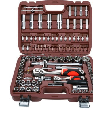 Socket Sleeve Ratchet Wrench Combination Set Multifunctional