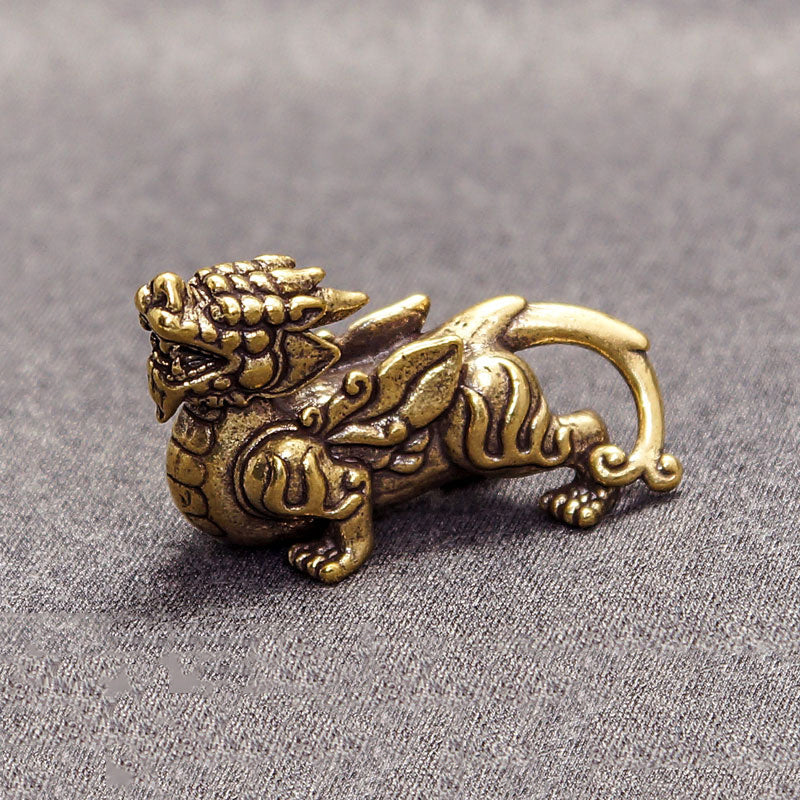 Brass Faucet Keychain Male Personality Creative Key Chain