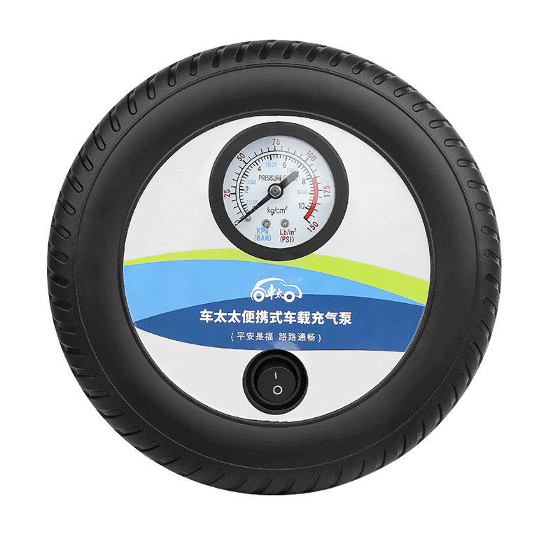 12 V Portable Auto Pump Emergency Tire Digital Display Car