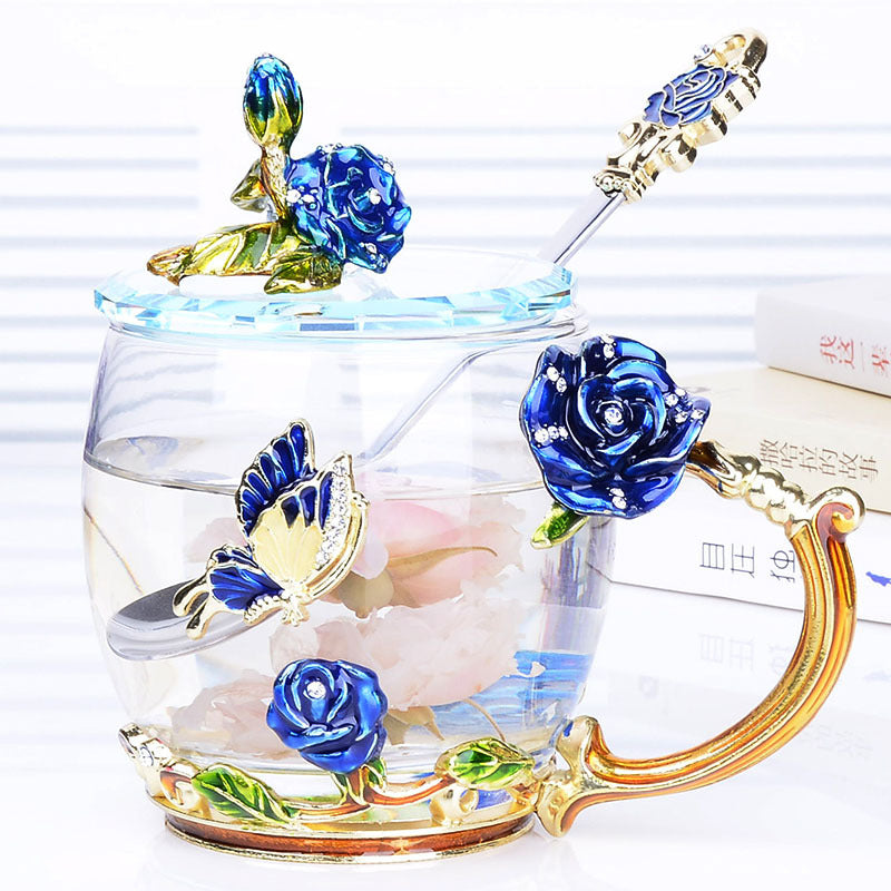 Enamel Water Cup Tea Cup Household High Temperature Resistance