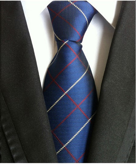 Men S Tie 8cm Business Gentleman British Formal Wear
