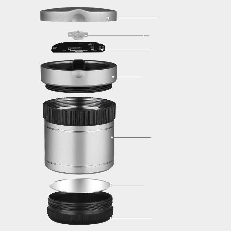 Multifunctional Vehicle-Mounted Simple Frosted Ashtray