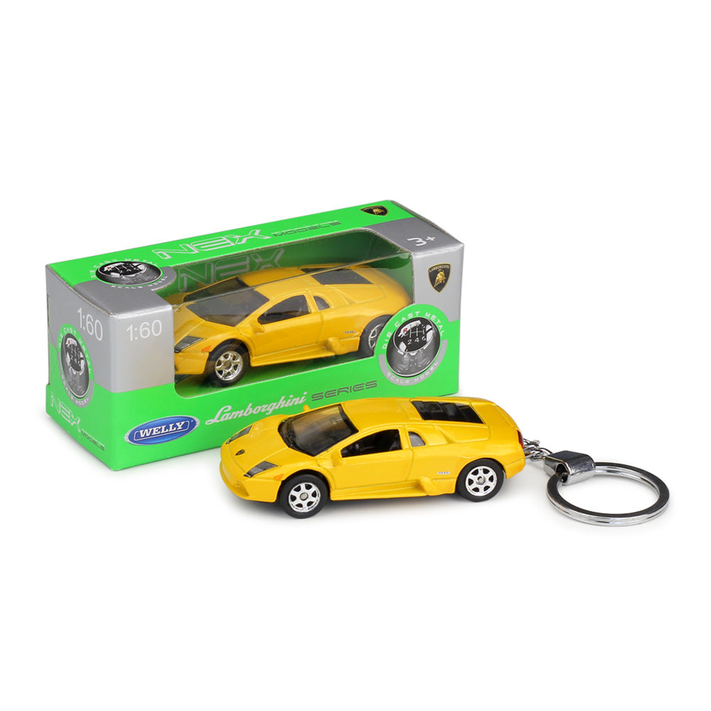 Mini Cooper Simulation Alloy Car Model Key Ring