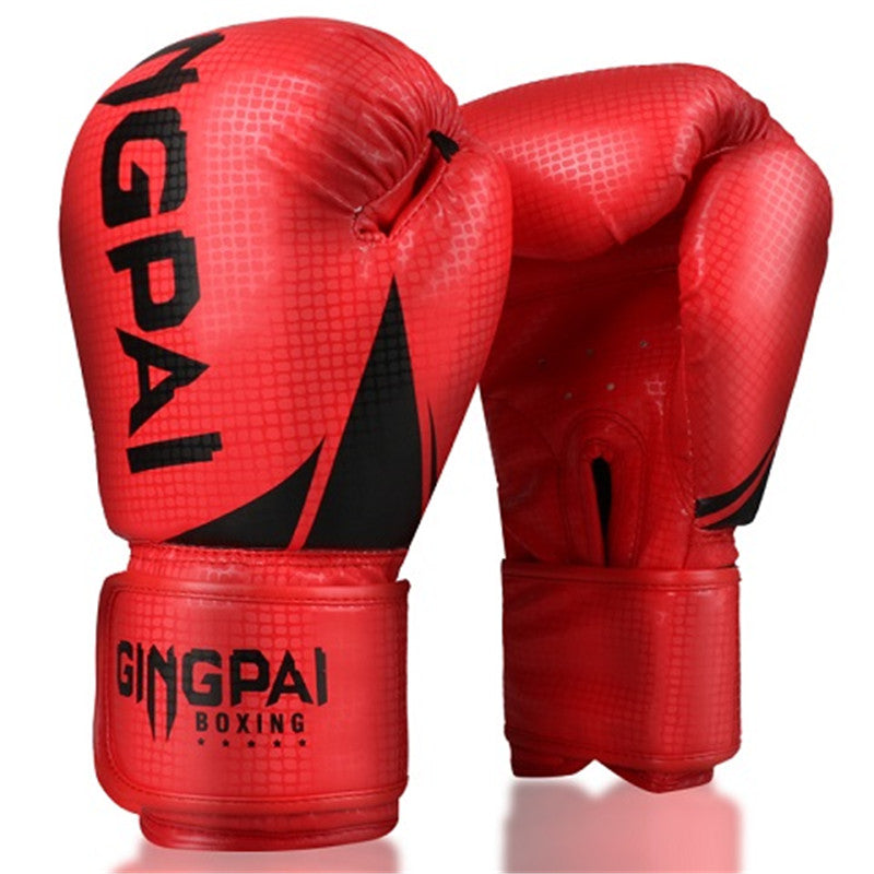 Guantes de boxeo de metal para hombre, Muay Thai, lucha libre