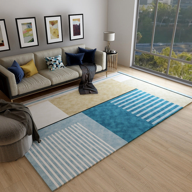 Modern Minimalist Carpet Living Room Coffee Table Blanket